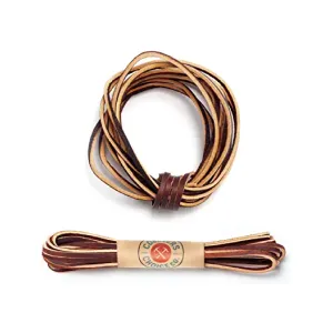 Premium Leather Boot Lace - Made with USA Hides - Premium Quality and Strength
