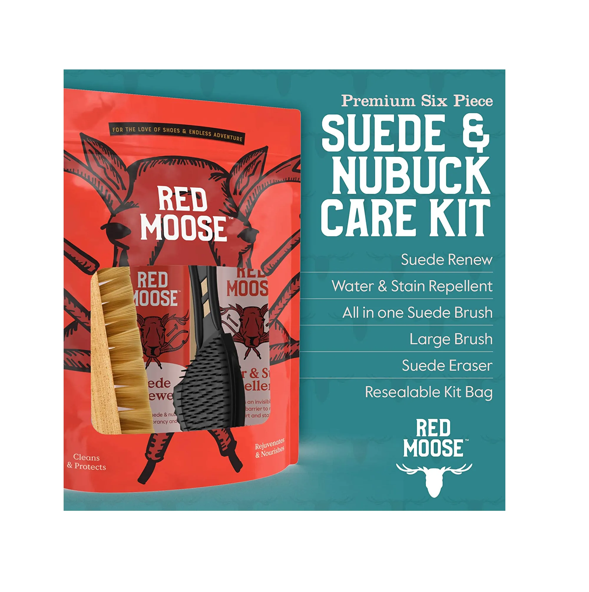 Red Moose Suede and Nubuck Cleaner Kit