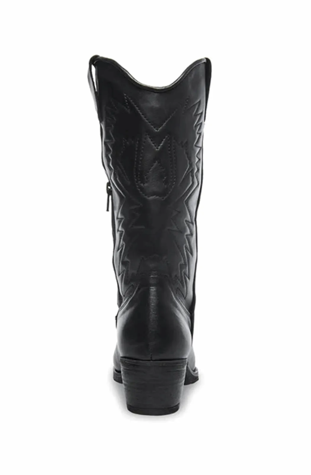 Red western boots