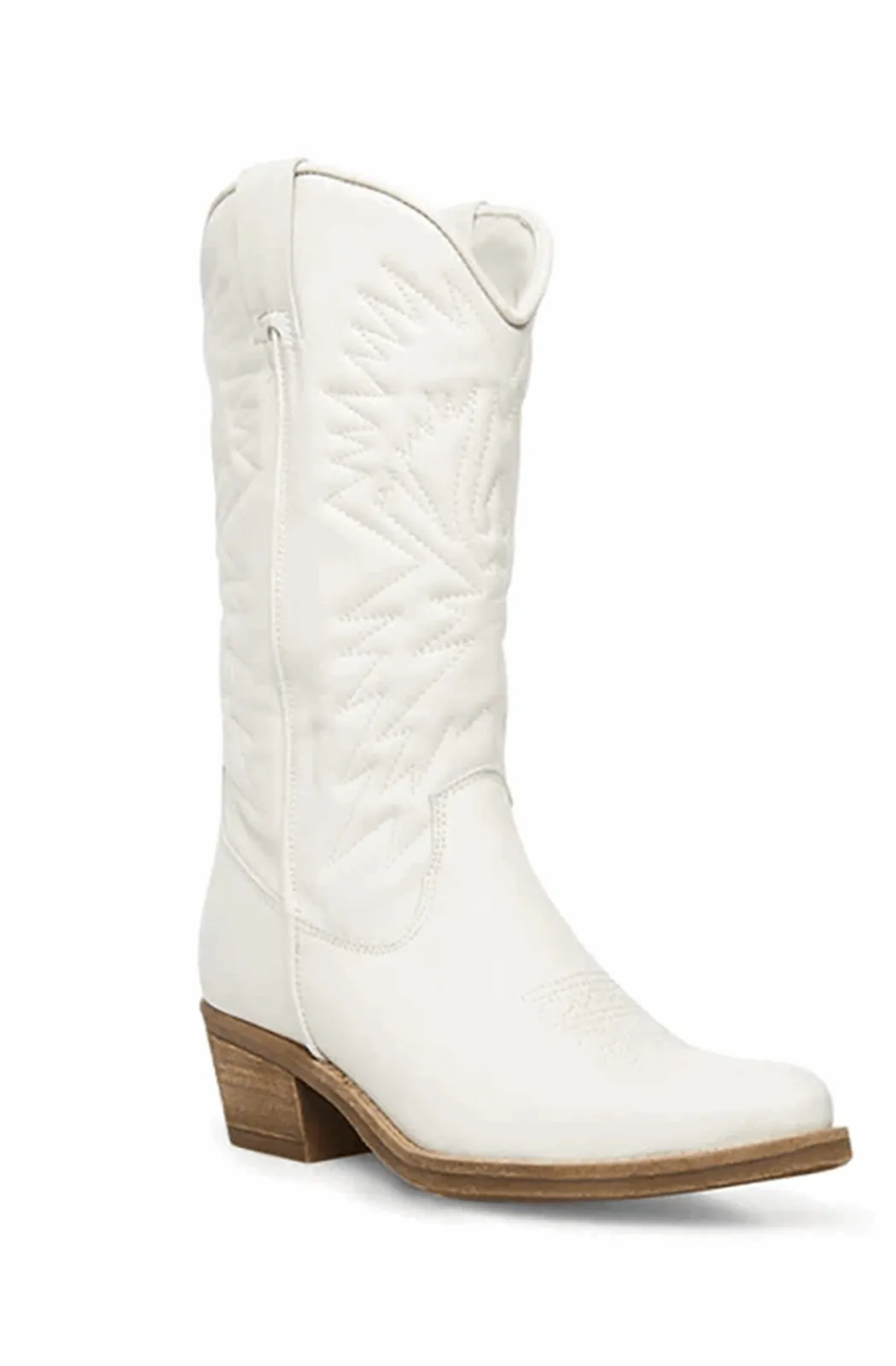 Red western boots