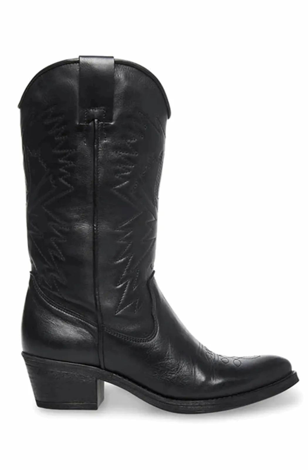 Red western boots