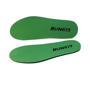 RUN619 Zero Drop Wide Shoe Insoles | Thin Flat Firm Shoe Inserts w/ No Arch Support