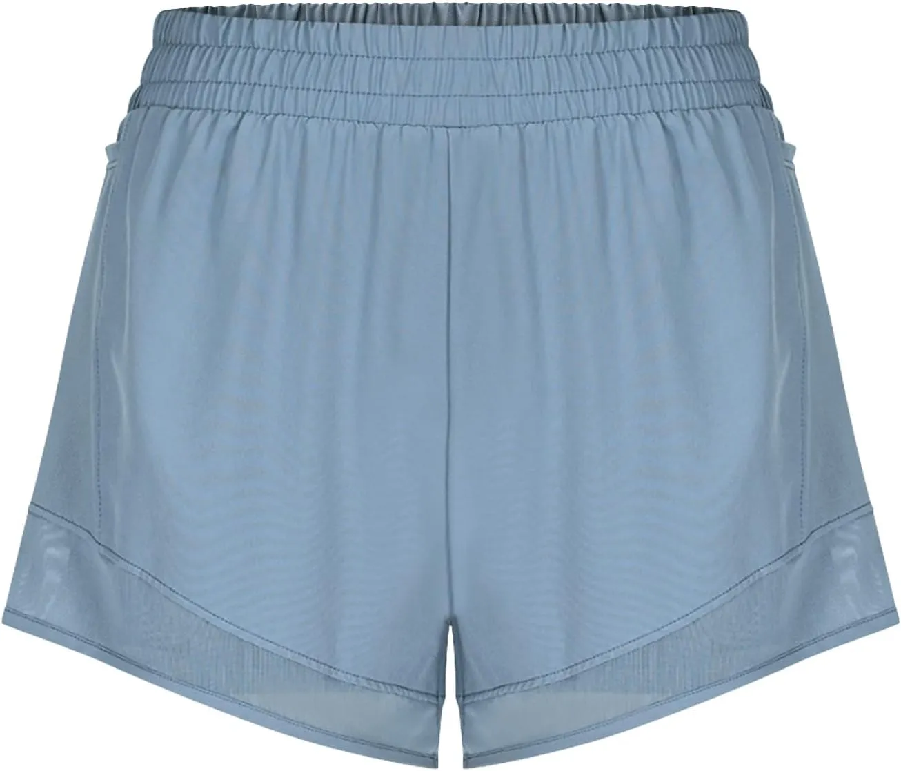 Running Shorts for Women Elastic High Waisted Workout Athletic Shorts Quick Dry Lounge Bottoms Beach Vacation Clothes