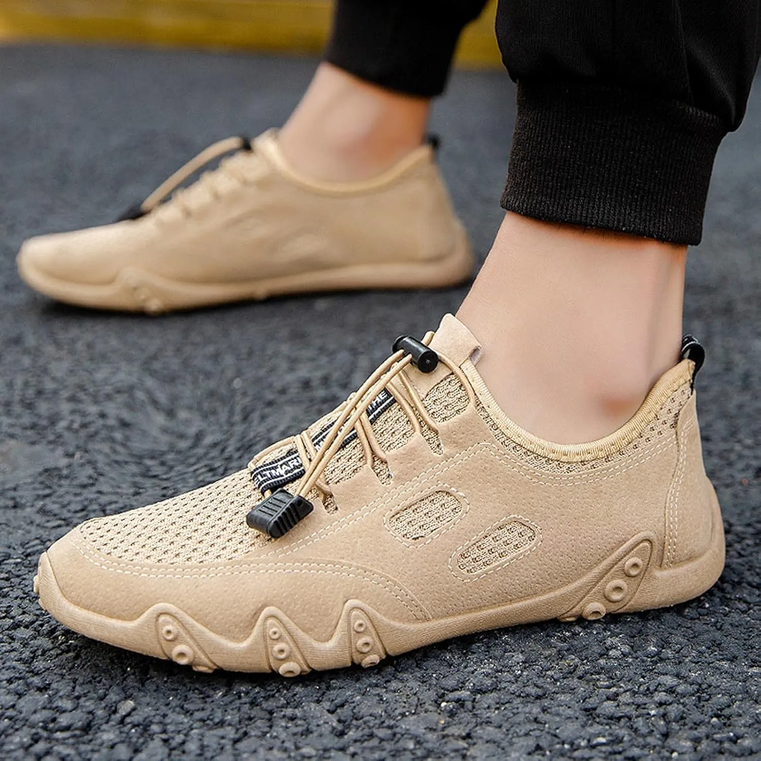 SBGMoSJ Womens Running Shoes Lightweight Slip On Walking Shoes Women Black Fall Casual Shoes for Women 2023 Running Sneakers for Women 2023 Black Comfy Shoes for Women Slip On