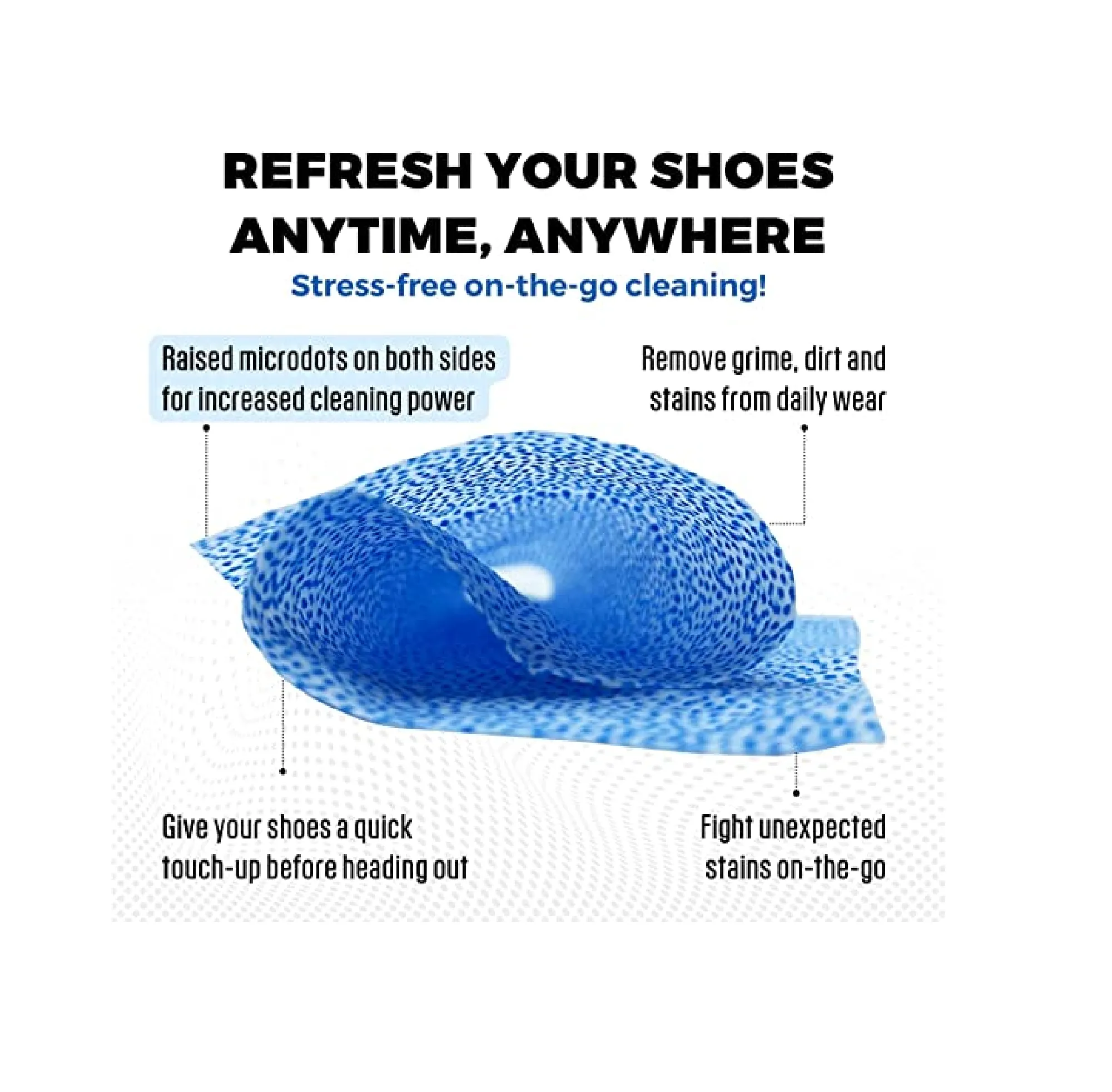 Shoozas Shoe Cleaner Wipes Bundle 25