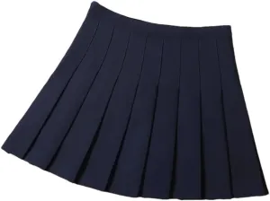 Short Skirts for Women Summer School Uniform Girl High Waist Mini Pleated Skirt