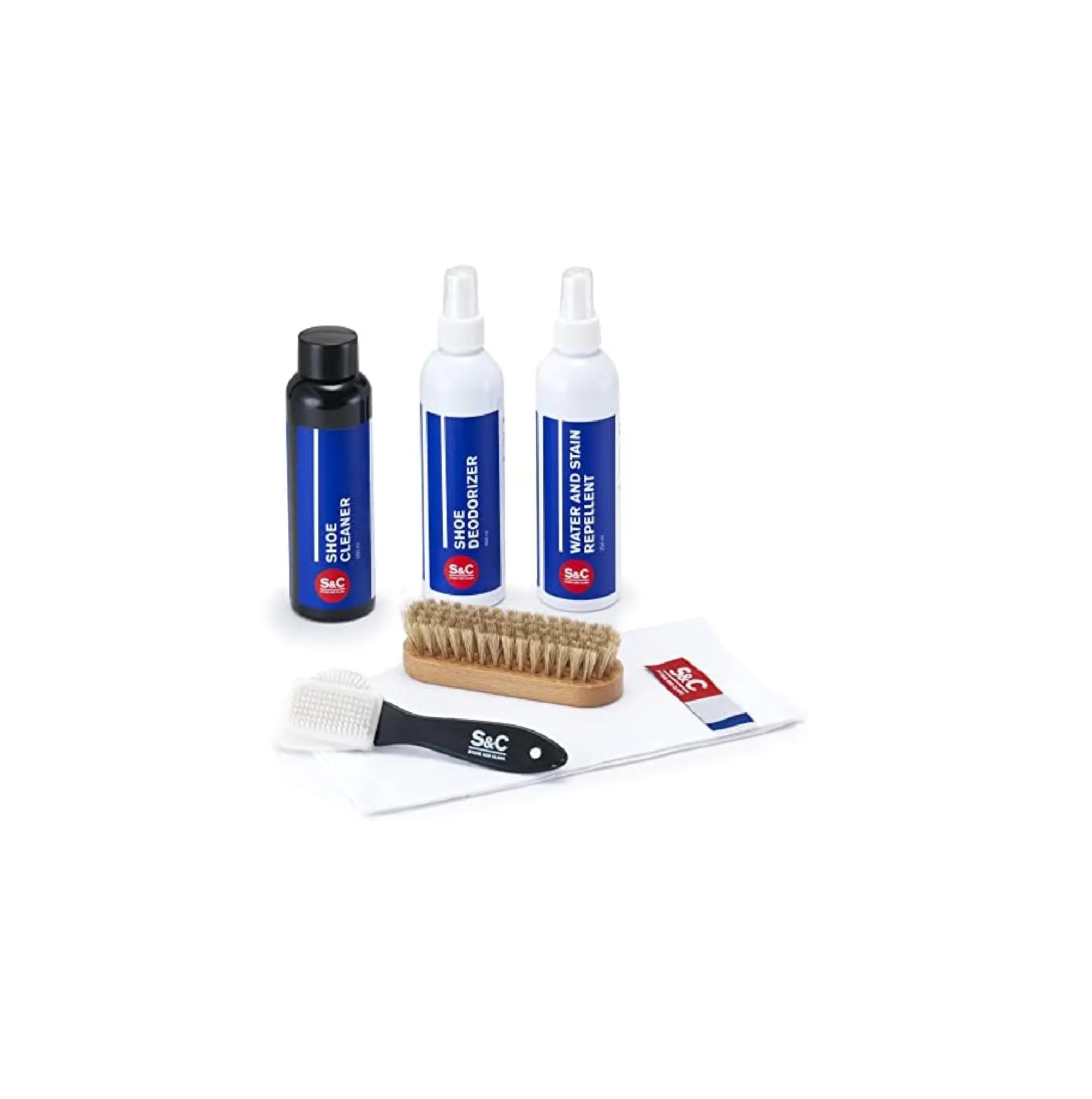 Stone and Clark Premium Sneaker Cleaner Kit 6 in 1 Premium Kit Large