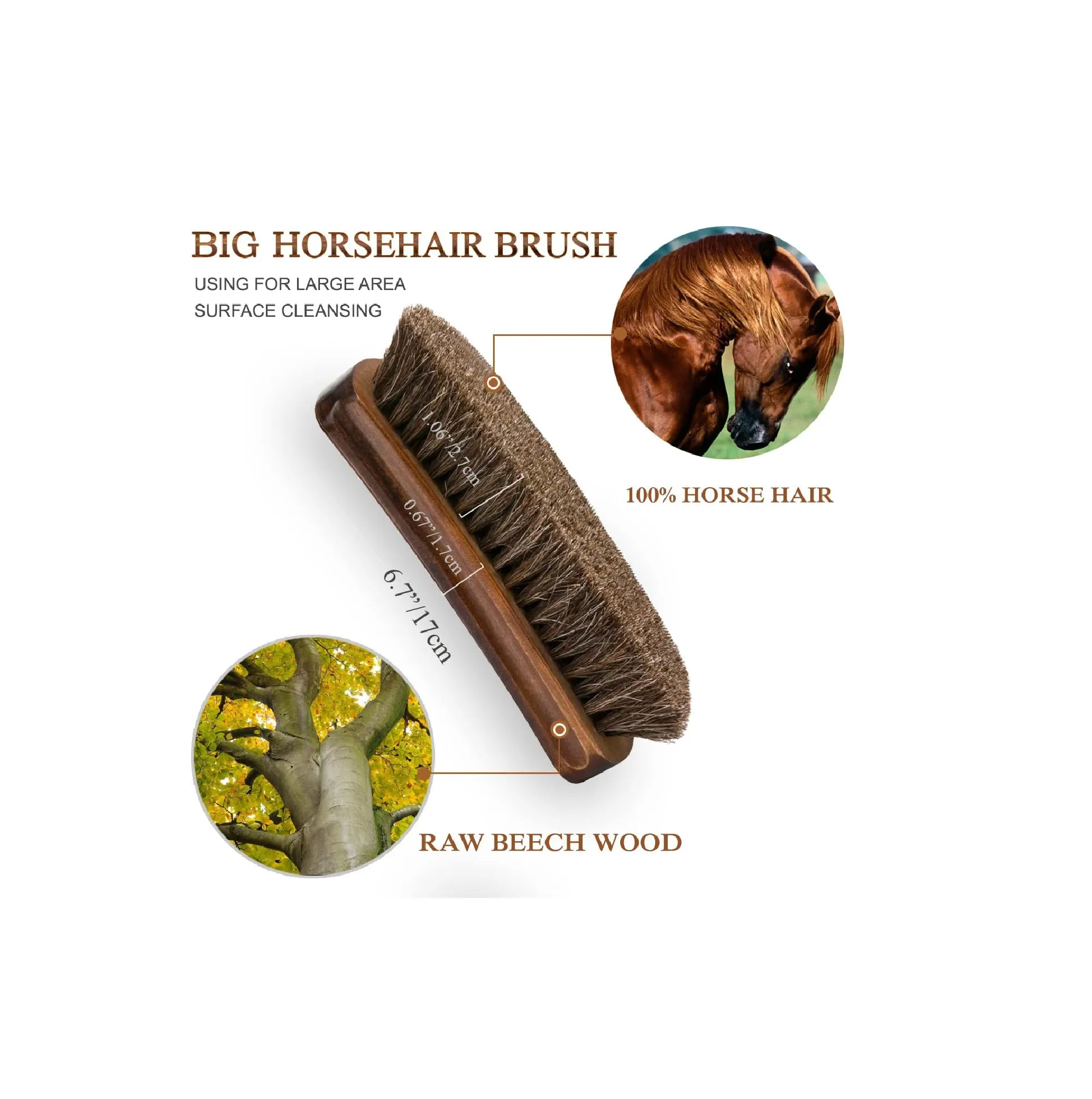 TAKAVU Shoe Shine Brushes Kit
