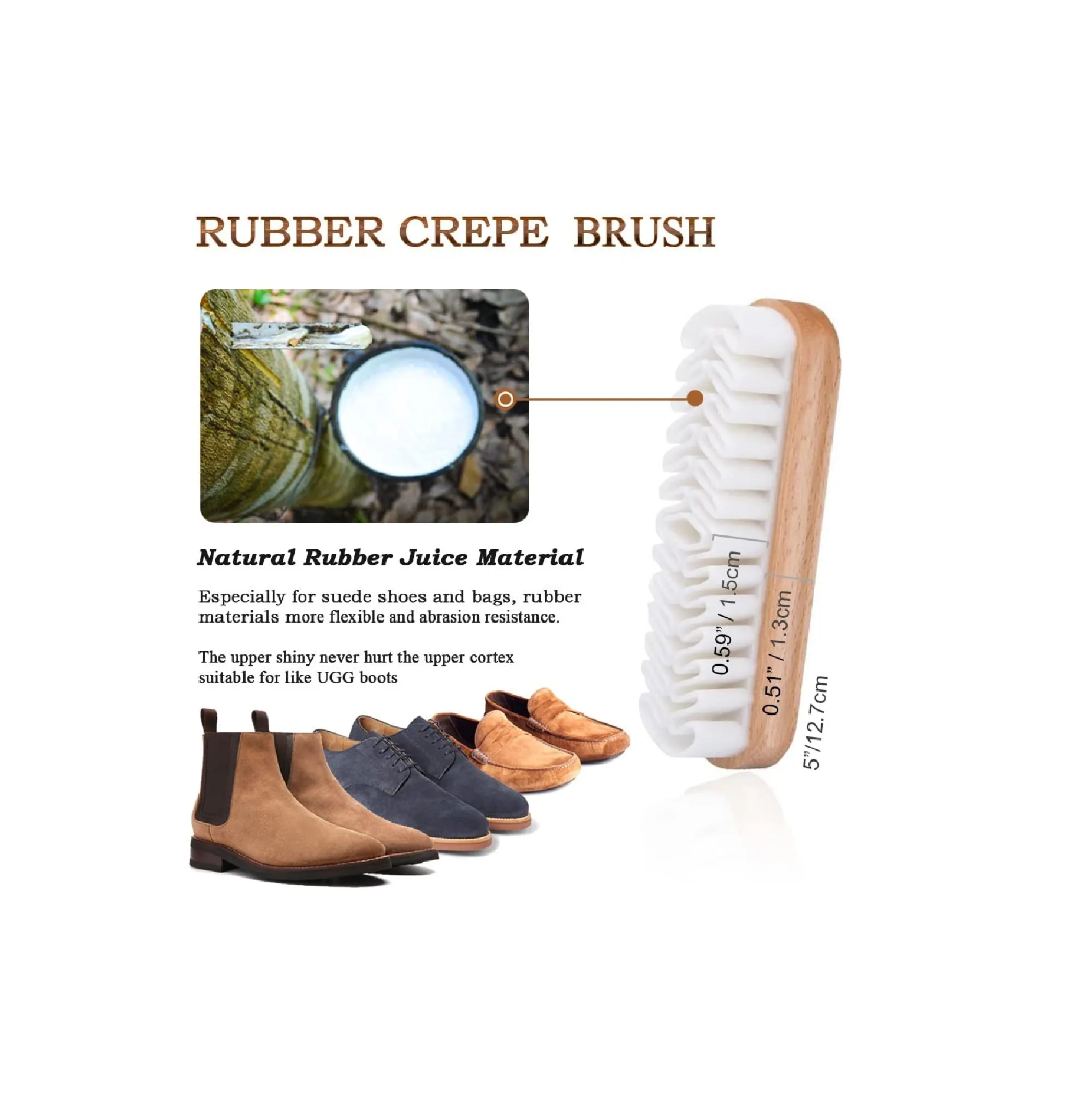 TAKAVU Shoe Shine Brushes Kit