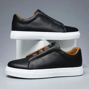 Vera | Premium Leather Slip-On Minimalist Sneakers