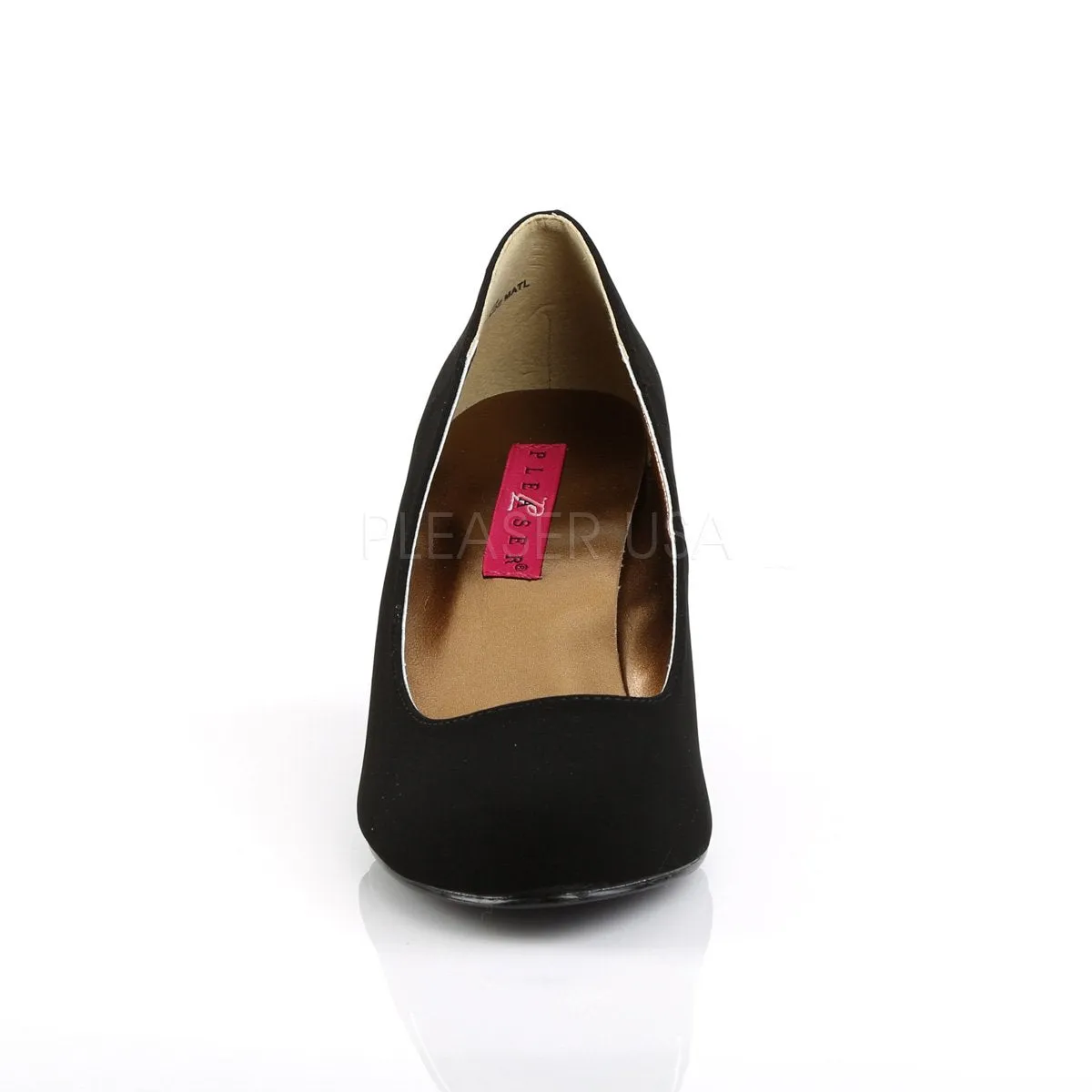Wedge Black Classic Pump Shoes with 3-inch Heel KIMBERLY-08
