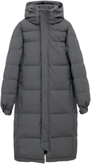 Women Hooded Coat Warm Thick Long Puffer Winter Ladies Down Jackets Parka