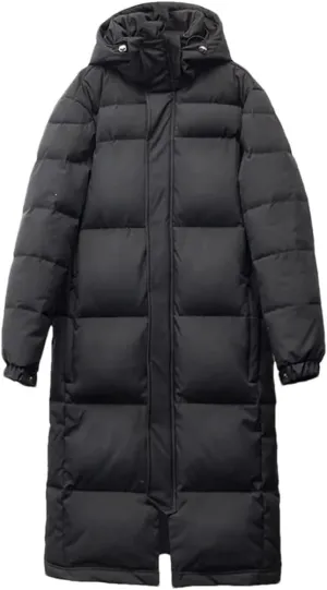 Women Hooded Coat Warm Thick Long Puffer Winter Ladies Down Jackets Parka