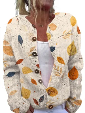 Womens Cardigan Sweater Chunky Plus Size Botton Lightweight Casual Long Sleeve Sweater Winter Fall Tops