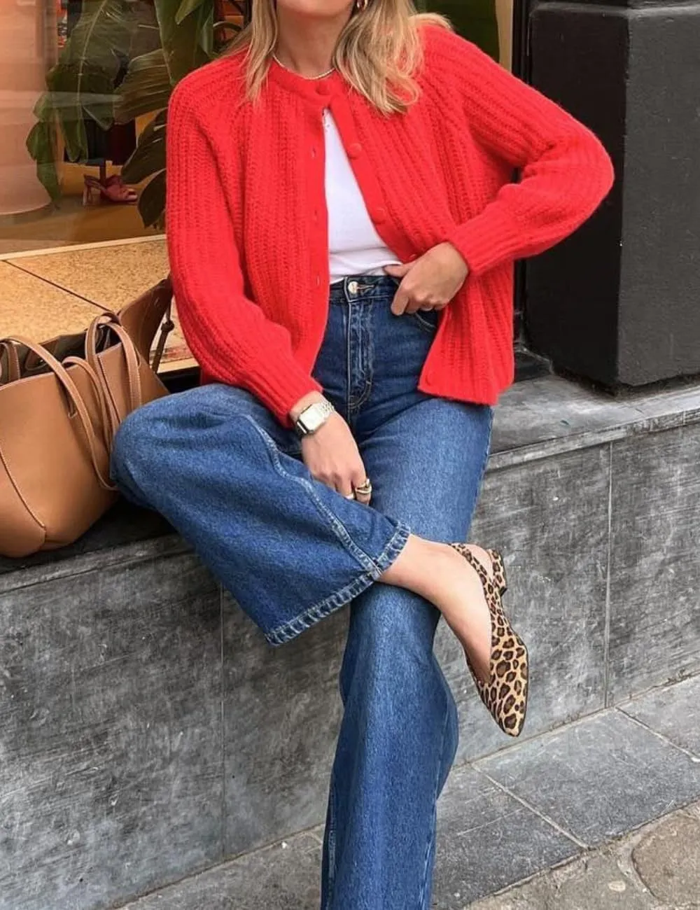 Women's Casual Open Front Cardigan Fall Winter Long Sleeve Button Down Sweater Chunky Knit Outwear Coat