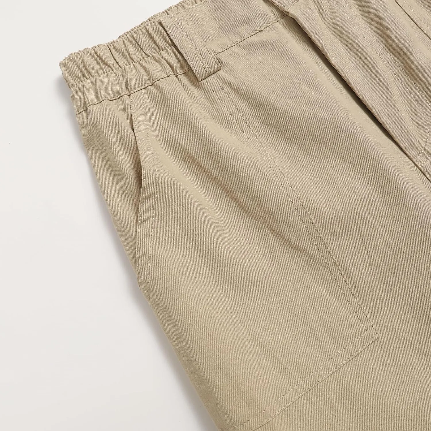Women's High Waisted Cargo Baggy Wide Leg Loose Casual Stretch Oversized Pants