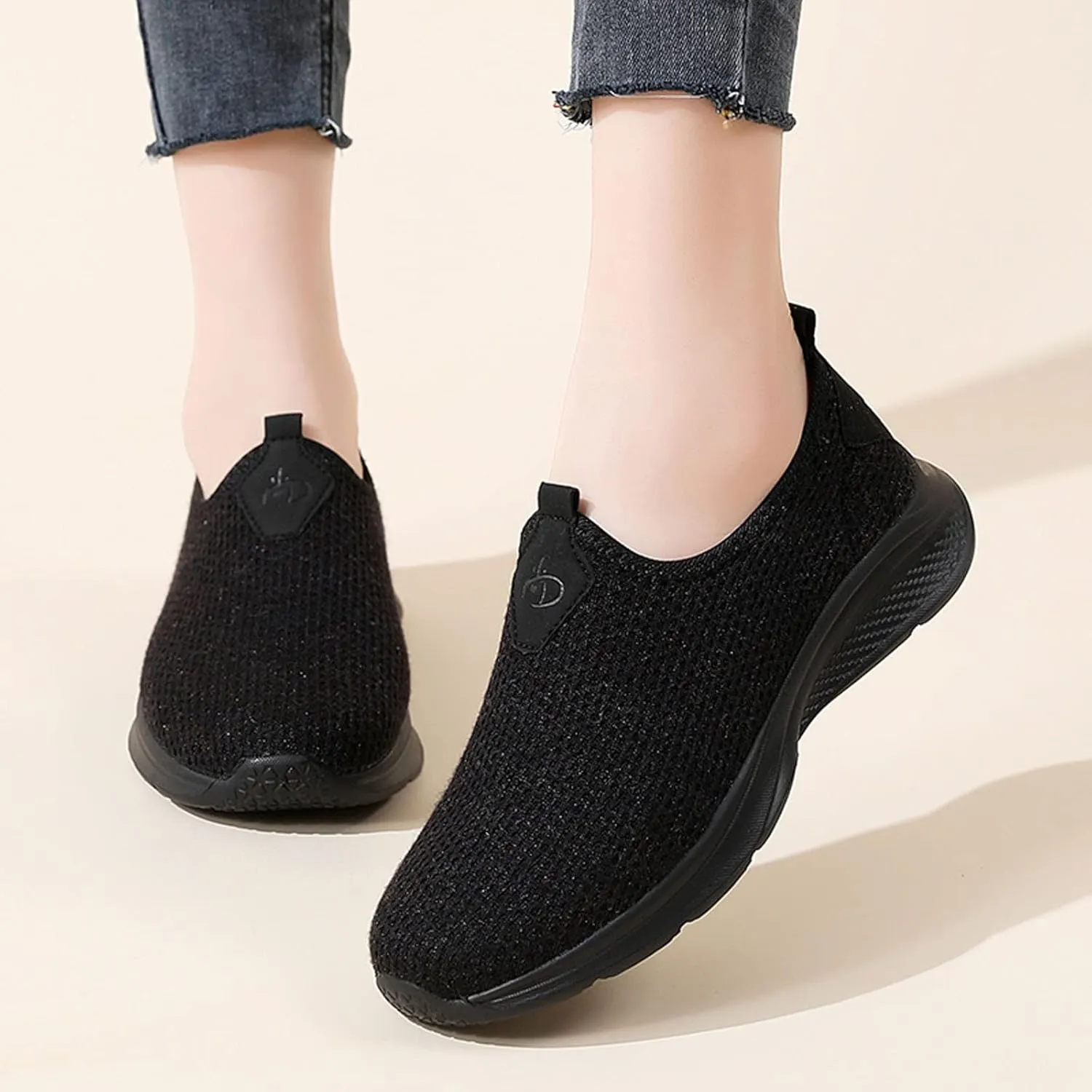Womens Non Slip Work Shoes Slip On Water Resistant Slip On Shoes Women Food Service Men's Casual Dress Shoes Fashion Sneakers 2025 White Tennis Shoe Loafers Shoe