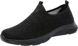 Womens Non Slip Work Shoes Slip On Water Resistant Slip On Shoes Women Food Service Men's Casual Dress Shoes Fashion Sneakers 2025 White Tennis Shoe Loafers Shoe