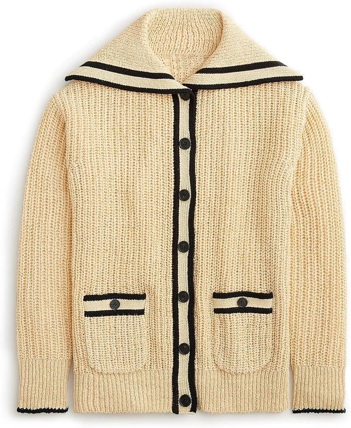 Women's Oversized Sweater Cardigan Cute Lightweight Waffle Knit Cardigan Casual Loose Button Down Sweaters