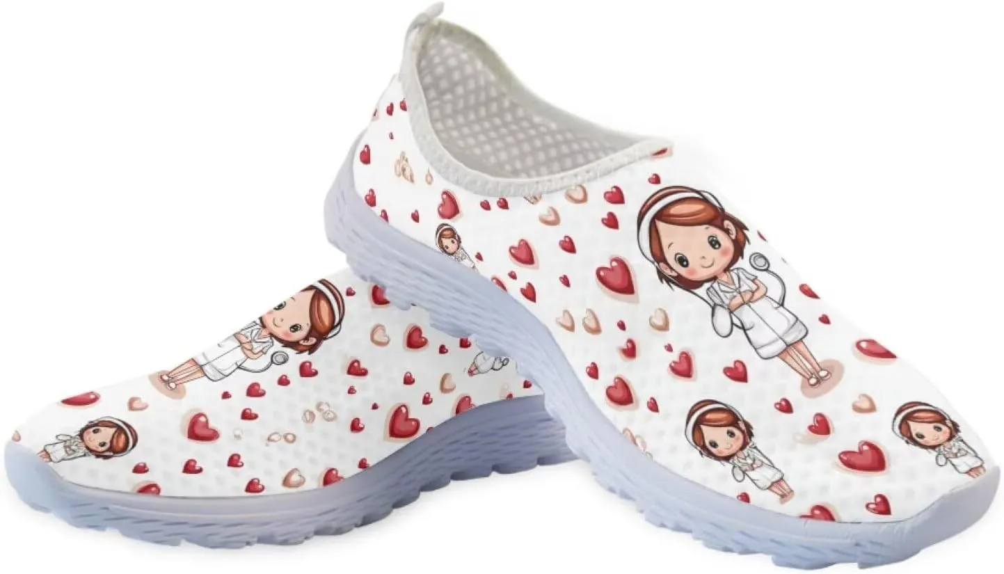 Womens Walking Shoes Casual Workout Running Sneakers Tennis Mesh Loafers