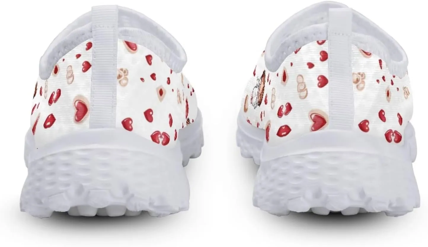 Womens Walking Shoes Casual Workout Running Sneakers Tennis Mesh Loafers
