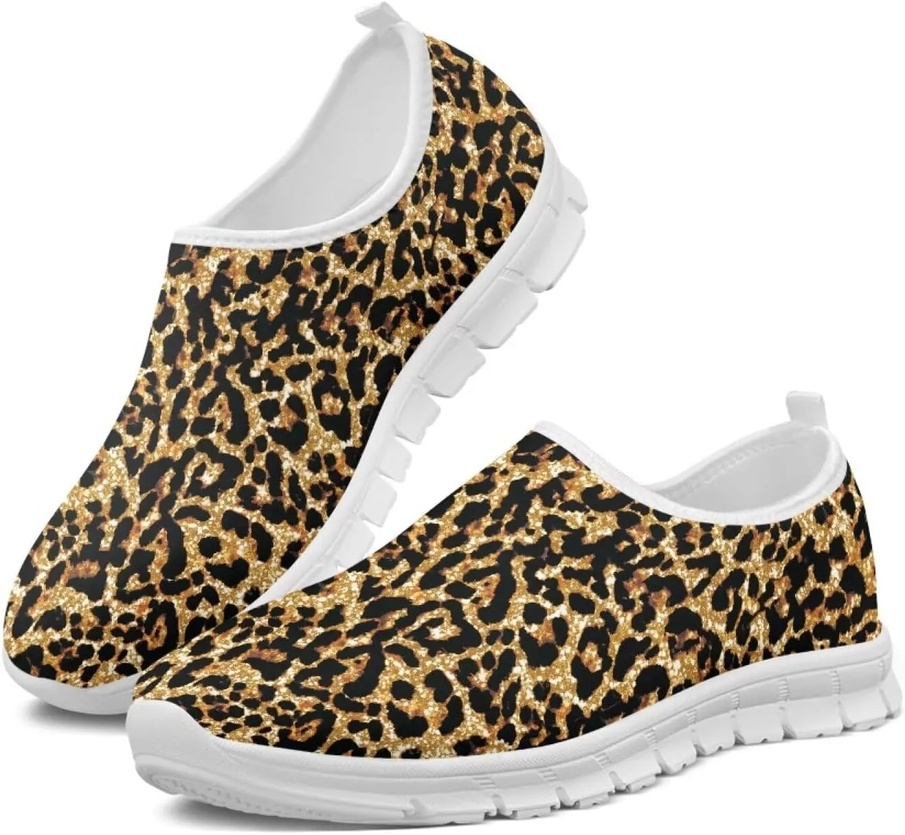 Womens Walking Shoes Slip on Loafers Tennis Shoes Casual Mesh Running Sneakers