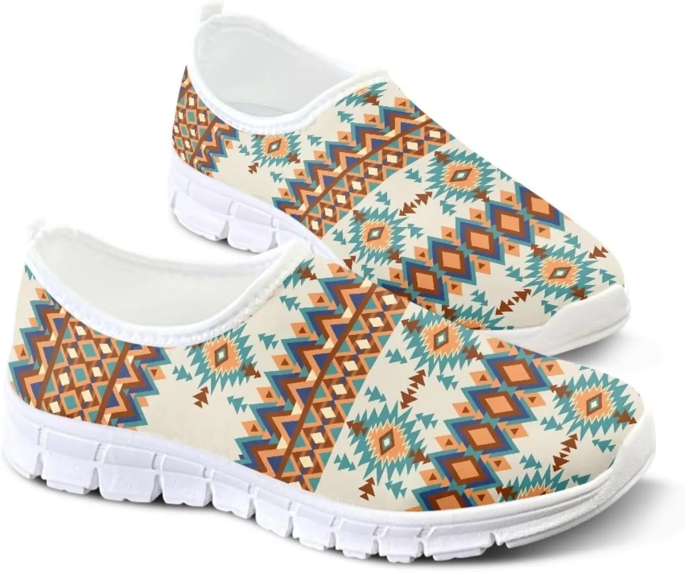 Women's Walking Shoes Sneakers Mesh Slip on Loafers Running Shoes Flats Footwear