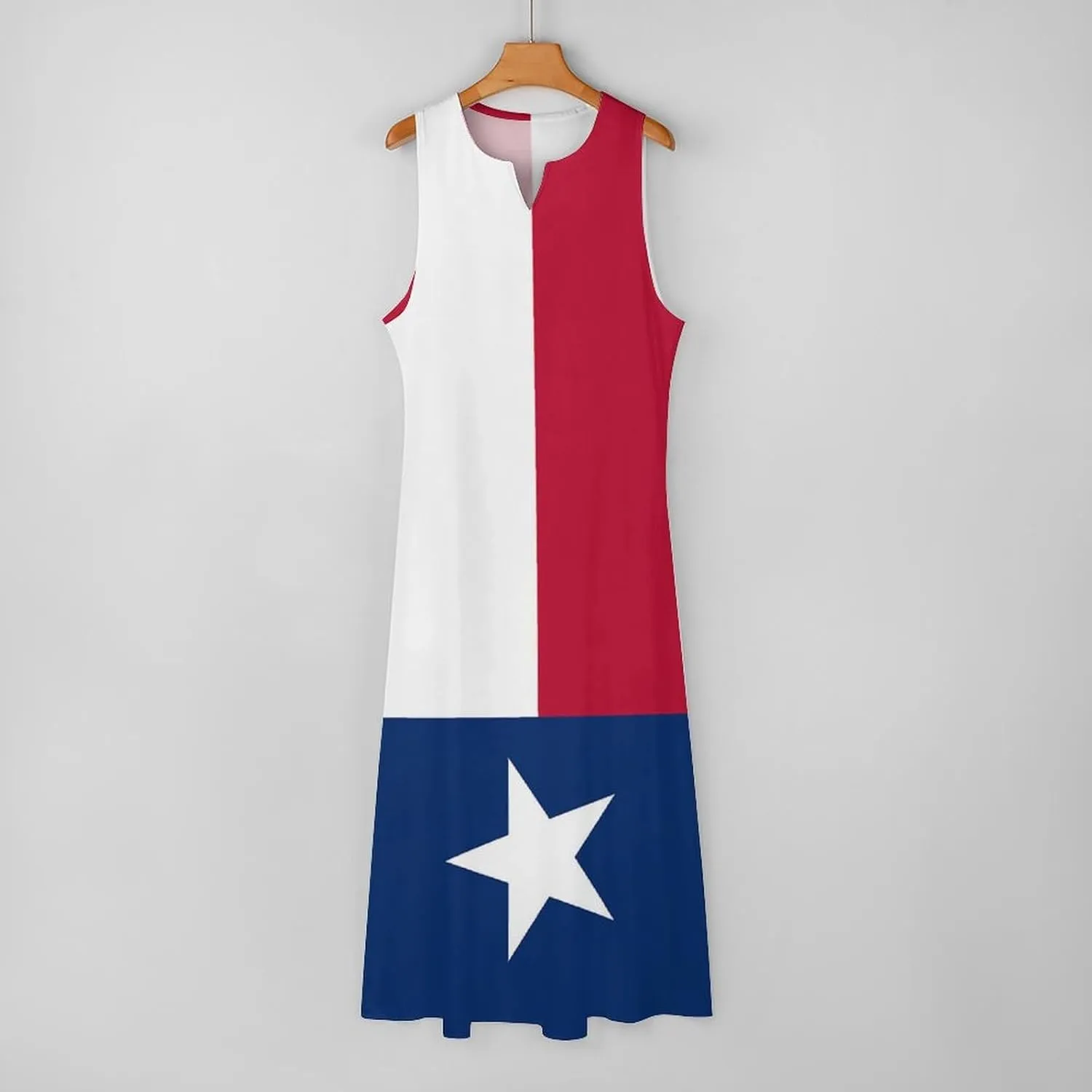 Zakqeik Australian Flag Summer Women's Sleeveless Long Dress Slim Fit Sleeveless Ankle Dresses
