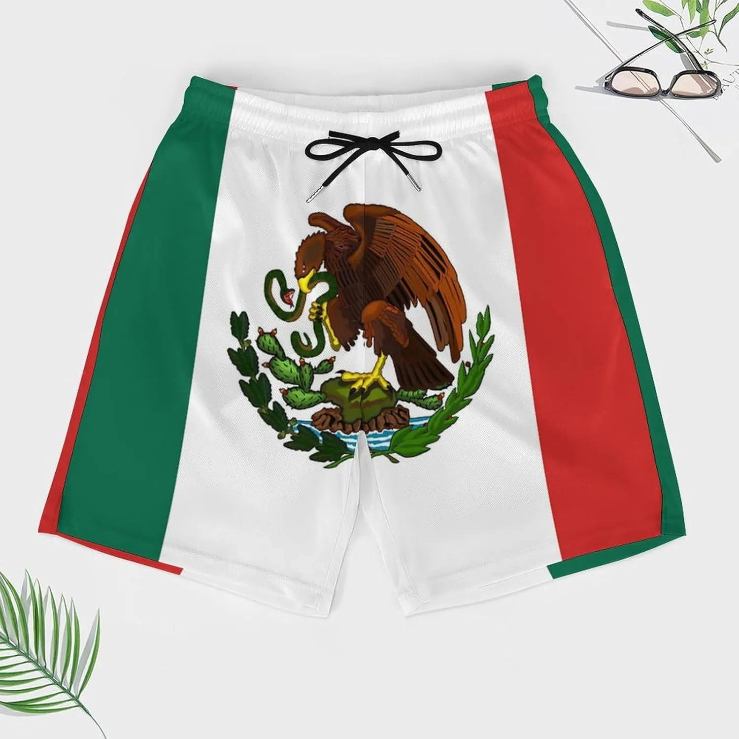 Zakqeik Men's Summer Texas Flag Swim Trunks Quick Dry Surf Boardshorts Bathing Suit Shorts with Pockets