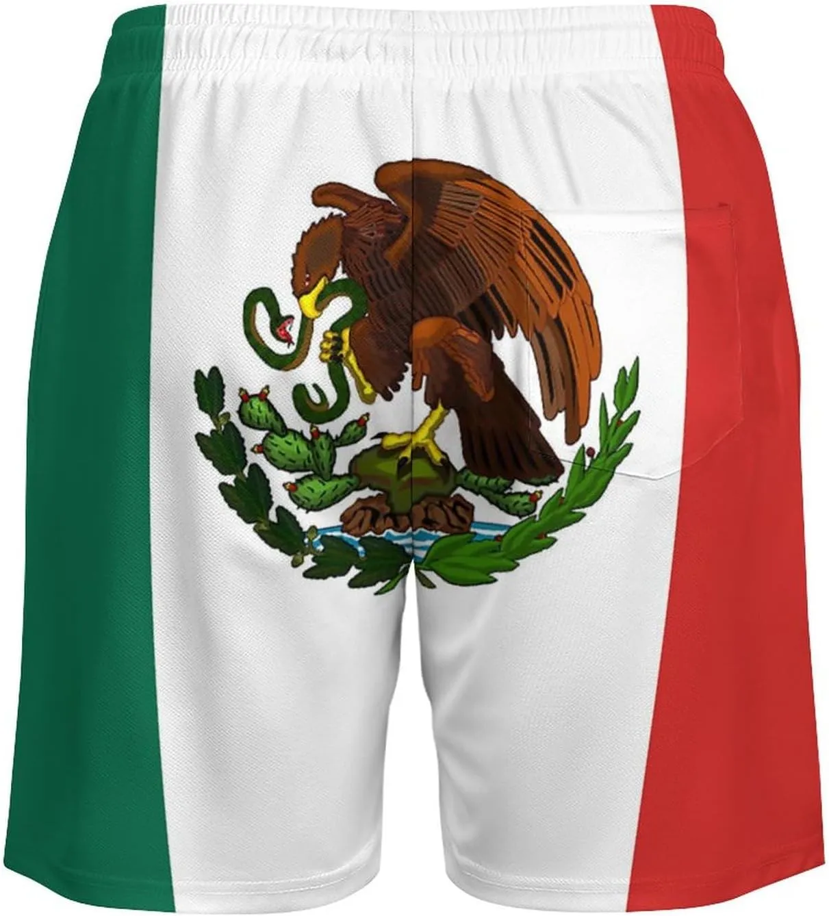 Zakqeik Men's Summer Texas Flag Swim Trunks Quick Dry Surf Boardshorts Bathing Suit Shorts with Pockets