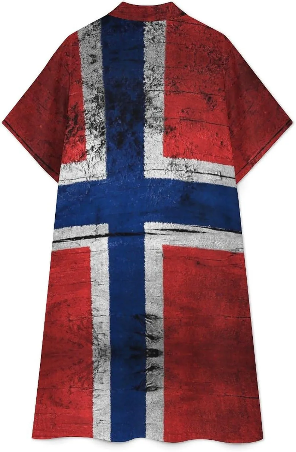 Zakqeik Ukraine Flag Womens Button Down Shirt Dress Summer Loose Short Sleeve Shift Dresses with Pockets